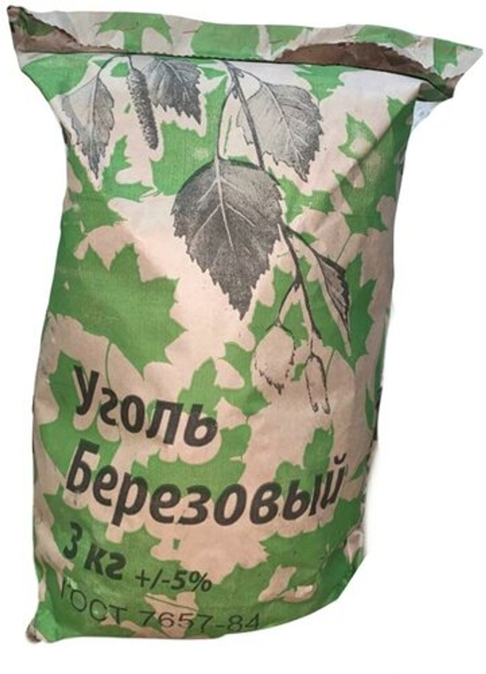 Уголь березовый 3кг