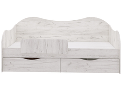 Кровать БОКС 90/2 с ящиками Крафт светлый