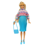 Кукла тип модель София 29см. беременная, 2 младенца, руки и ноги сгиб, аксесс, коробка 66001B2-C2-S-BB