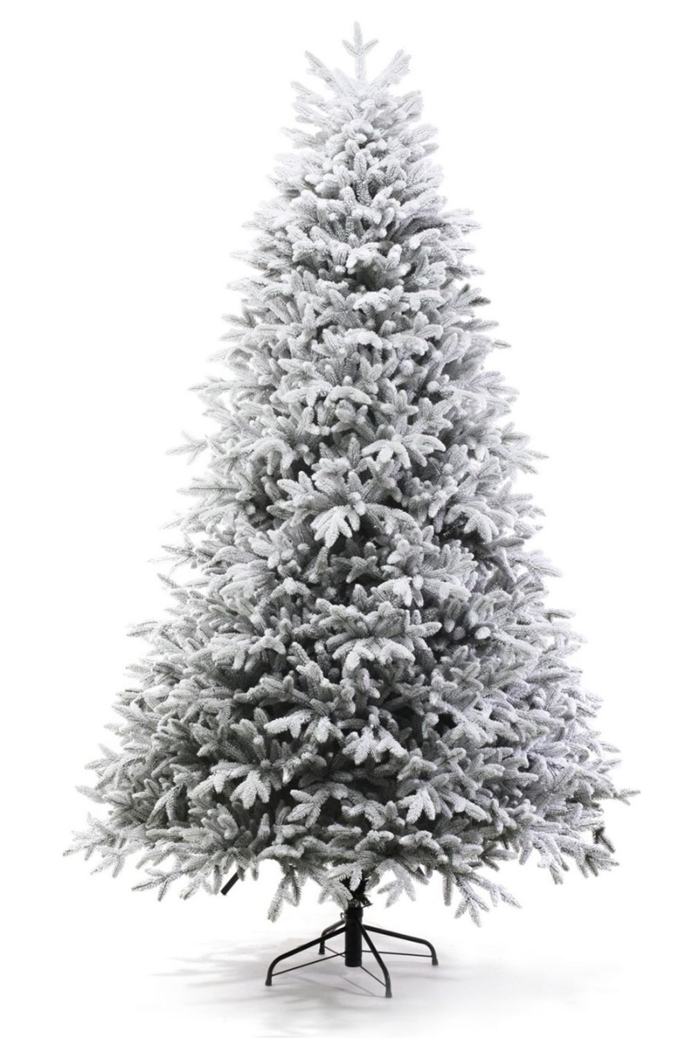 Заснеженная елка «Изумрудная» (Литая хвоя) 270 см / 2,7 м