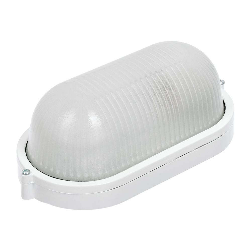 СВЕТИЛЬНИК ДЛЯ БАНИ И САУНЫ МЕТАЛЛИЧЕСКИЙ ОВАЛЬНЫЙ, ЦОКОЛЬ Е27 (1/8) "БАННЫЕ ШТУЧКИ" 32500