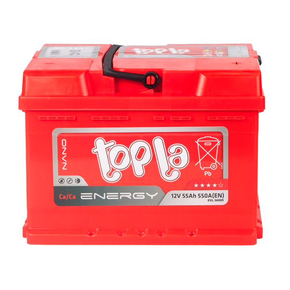 Аккумулятор TOPLA Energy (55Ah, 500A, R+)