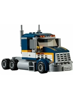 Конструктор Грузовик для перевозки драгстера 345 дет 10650