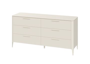 Комод Type 6 ящиков ширина 170 см (молочный)