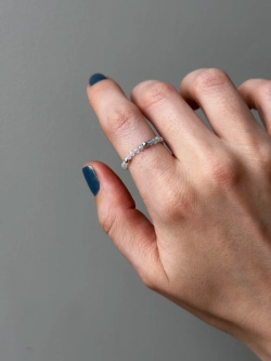 кольцо из аквамарина