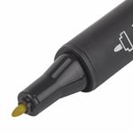 Маркер для скетчинга двусторонний 1 мм - 6 мм BRAUBERG ART CLASSIC, ГОРЧИЧНЫЙ (Y114), 151845