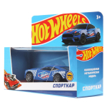 Модель ин. мет. "Хот Вилс Спорткар" 10см, синий, коробка HW-12-140-R2 (Технопарк)