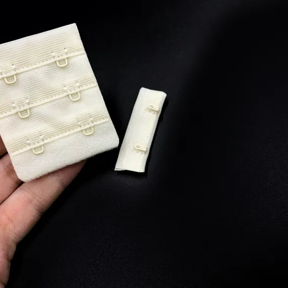 Застежка с крючками шампань 2 ряда (цв. 003), 44*55 мм