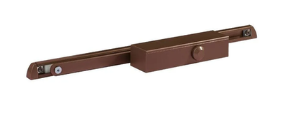 ЛКД-ДК-25-80/2, Доводчик двери со скользящим каналом, до 80кг, EN2-4, цвет коричневый, гидравлически