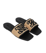 Шлепанцы кожаные portofino Casadei - бежевый(1M359X0001PORTF)