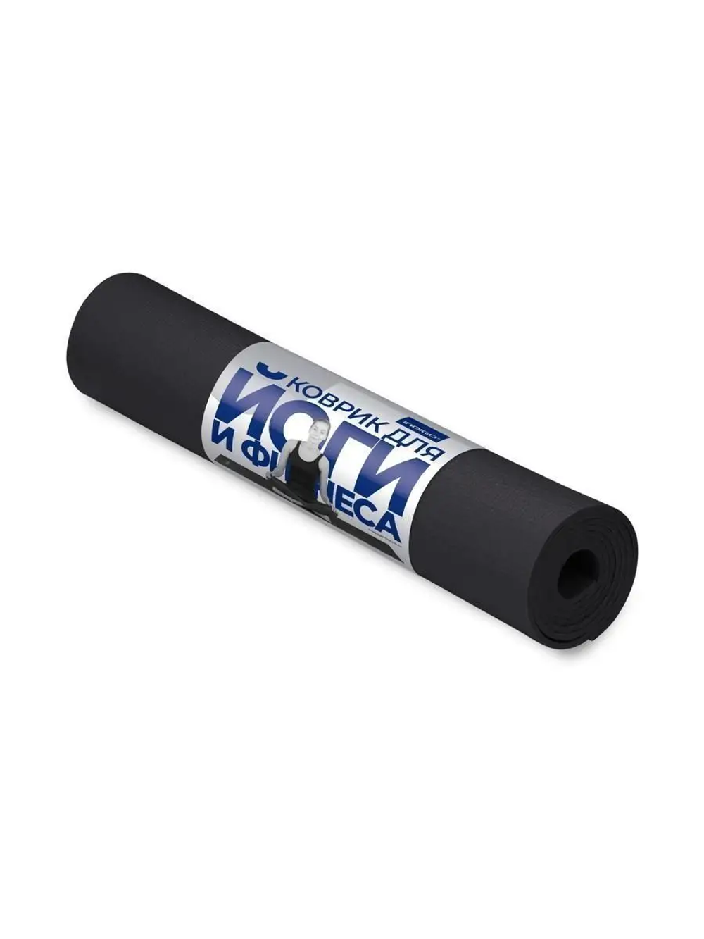 Коврик для гимнастики, йоги и фитнеса Indigo PVC