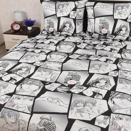 Комплект постельного белья "IS. ЭНИ 2407", бязь, 100% хлопок.