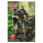 Конструктор солдат, 37 дет. (Город мастеров)