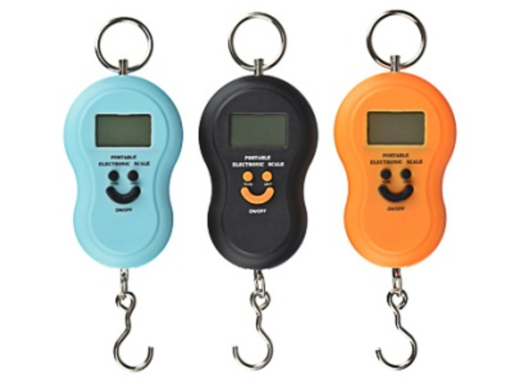 Безмен VETTA электронный ЖК дисплей до 50кг пластик (100шт/уп)