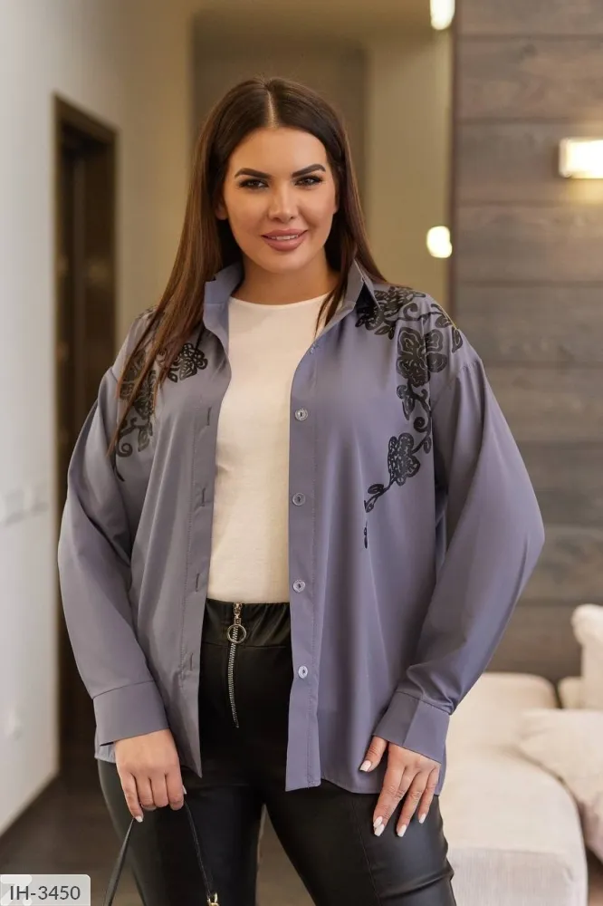 Рубашка IH-3437 Фабрика Моды