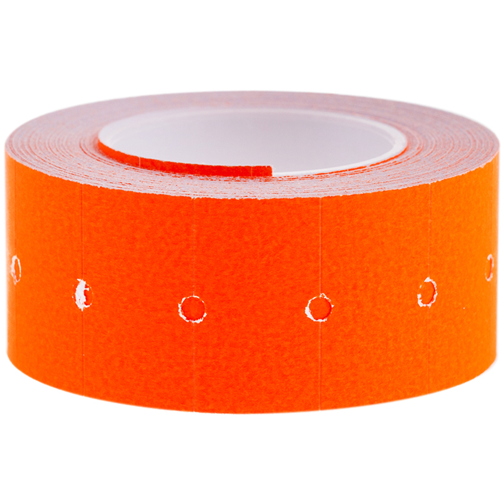 Этикет-лента, 21*12мм, оранжевая, 500шт, OfficeSpace