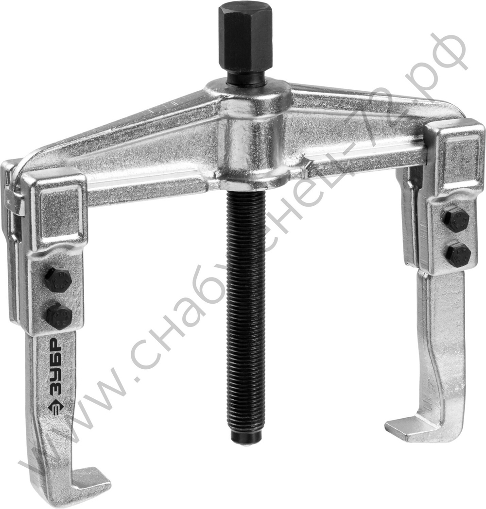 ЗУБР внешний d 30 - 145 мм, внутренний d 50 - 160 мм, раздвижной двухзахватный съемник, Профессионал (43310-160-100)