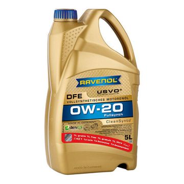 DFE 0W-20 RAVENOL моторное масло