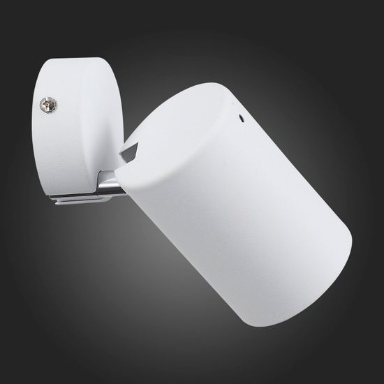 SL597.501.01 Спот ST-Luce Белый, Хром/Белый GU10 LED 1*3W Настенные светильники