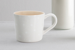 Кружка 450мл Home&Style Frost бежевая