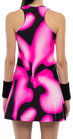 Теннисное платье Hydrogen Psychedelic Tech - разноцветный