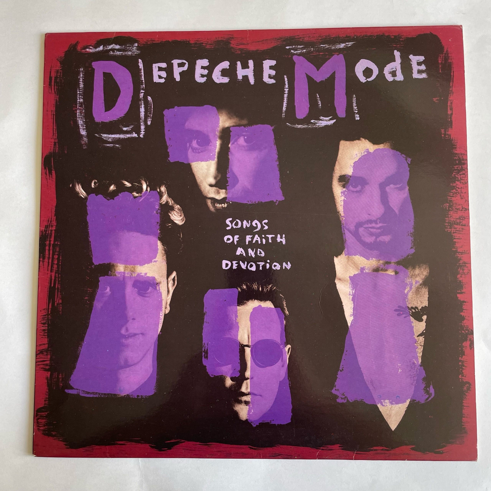Винтажная виниловая пластинка LP Depeche Mode Songs Of Faith And Devotion (Испания 1993)