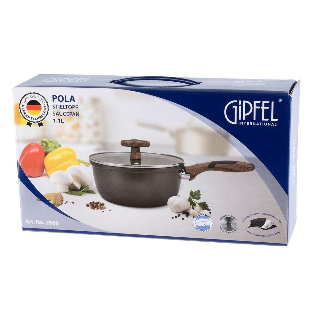Ковш алюминиевый Gipfel Pola 2666 16 см/1,1 л