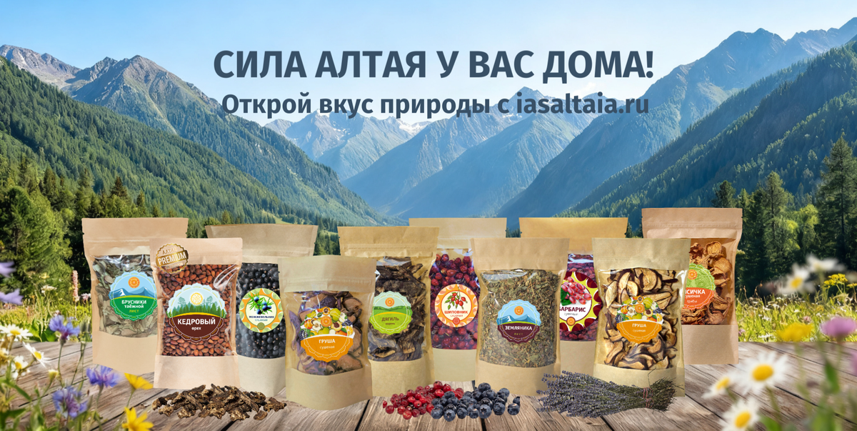 Ягода собрана в предгорьях Алтая.