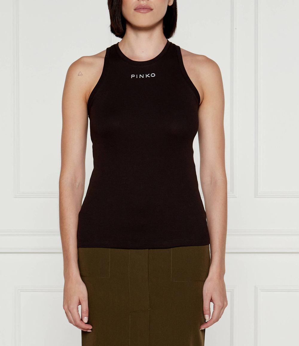 Топ DISTINTO Pinko - коричневый(100822 A22X)