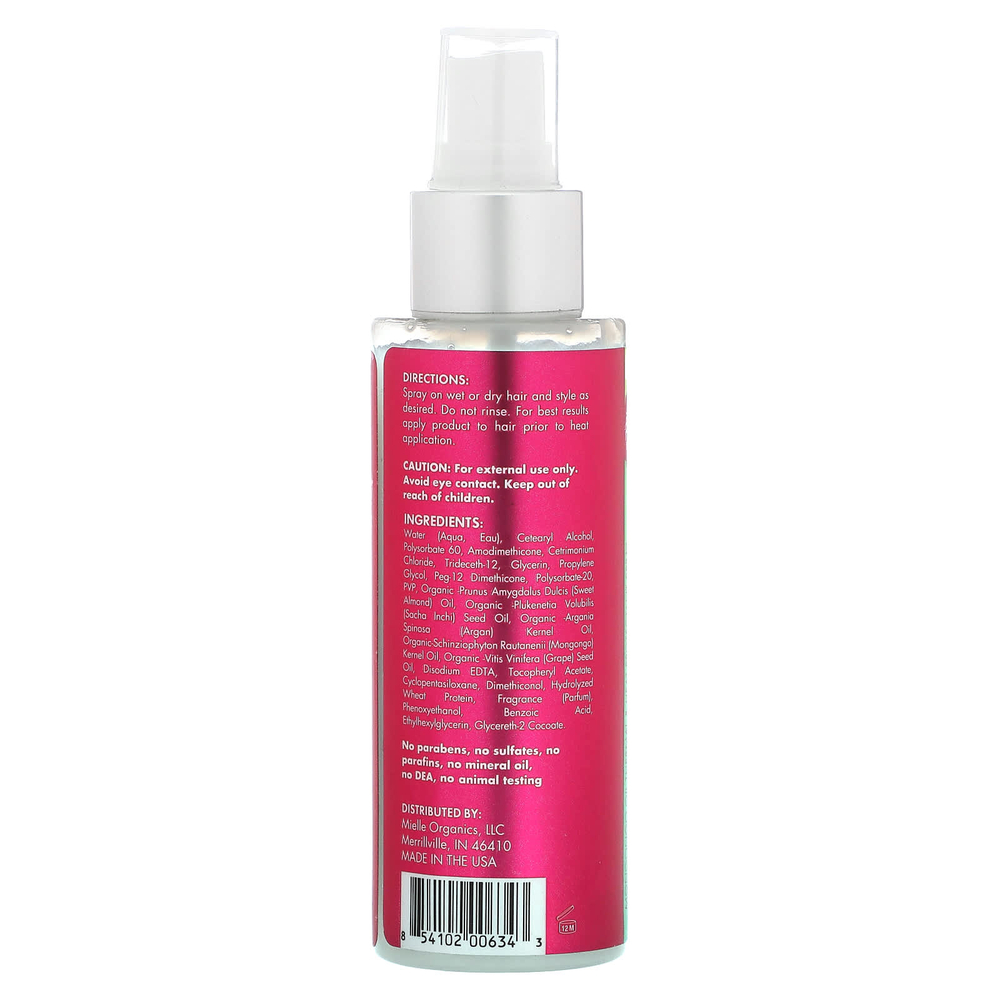 Mielle, Mongongo Oil, термозащитный спрей, 118 мл (4 жидк. унц.)