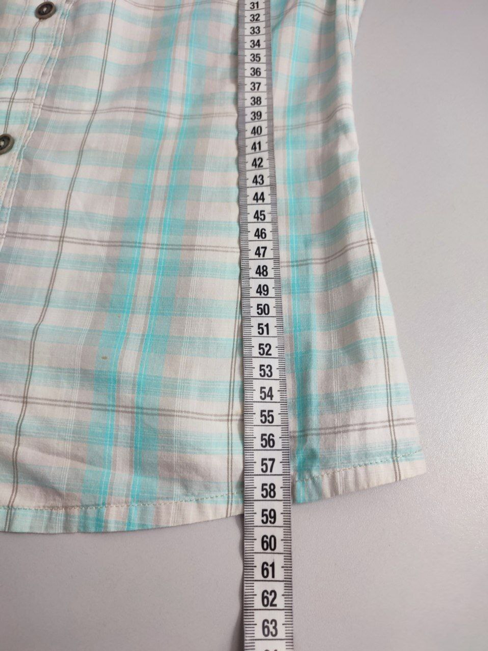 Рубашка Outventure в клетку 44 размер