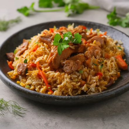 Плов со свининой