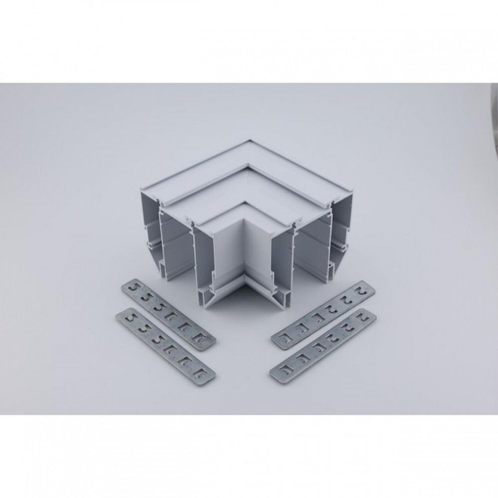 Соединитель угловой L-образный для треков встраиваемых Aployt Magnetic track 220 APL.0284.10.04