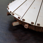 Деревянный конструктор Танк Да Винчи (EWA)