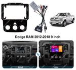 Магнитола для Dodge Ram 1500 2013-2018 - Kuberg SF-9159 (кнопки и крутилки), Android 12, Быстрая, CarPlay, 4G SIM-слот