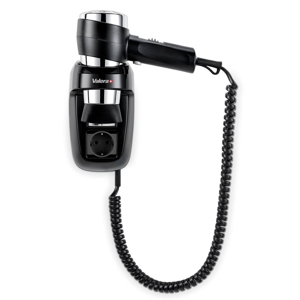 Настенный фен Valera Action Protect 1600 Black (542.06/044.04 Black)