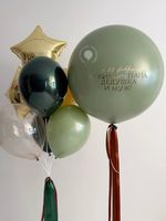 Воздушные шары 23 февраля №8968