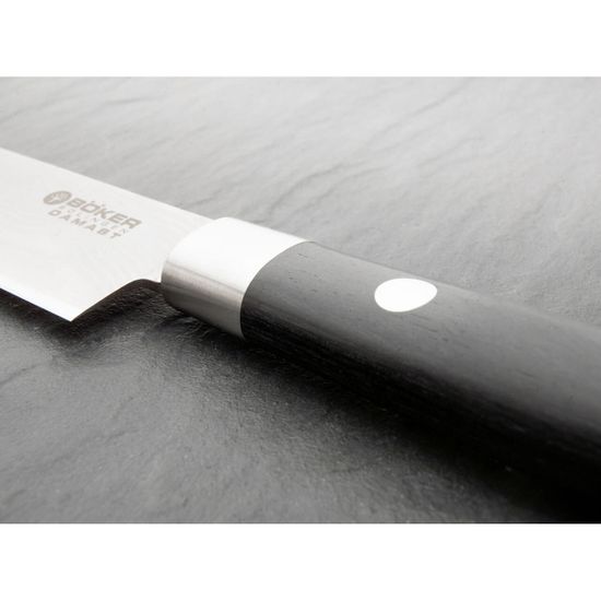 Нож кухонный Boker 130414DAM Damascus Black Allzweckmesser