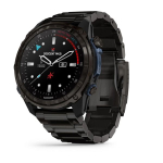 Смарт часы Garmin Descent MK3i - 51 мм карбоново-серые DLC титановые с DLC титановым ремешком