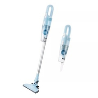 Вертикальный пылесос Kitfort КТ-586-2, 1.2л, 400/600Вт, голубой