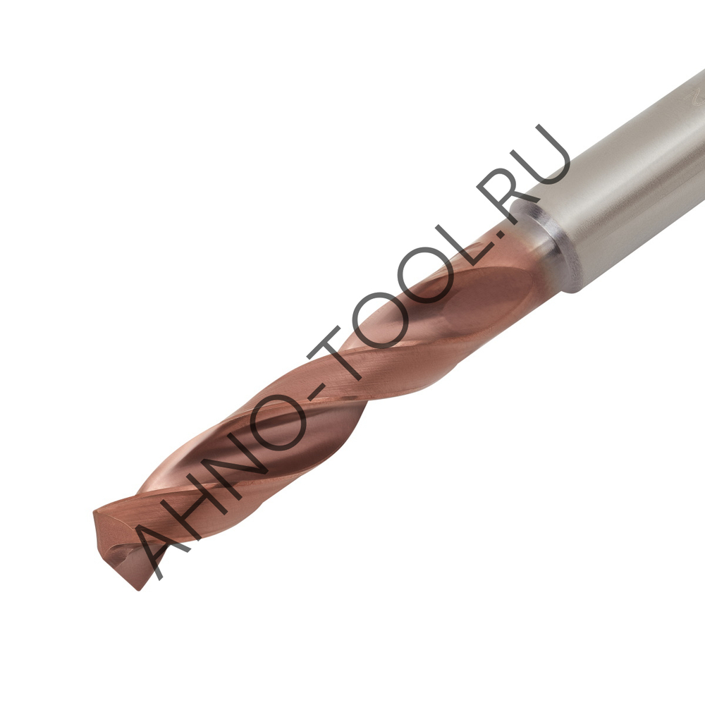 Сверло  5.0мм  твердосплавное 3D без подвода СОЖ. SP-X800030500 VHM AHNO по стали, чугуну, нерж. и ж