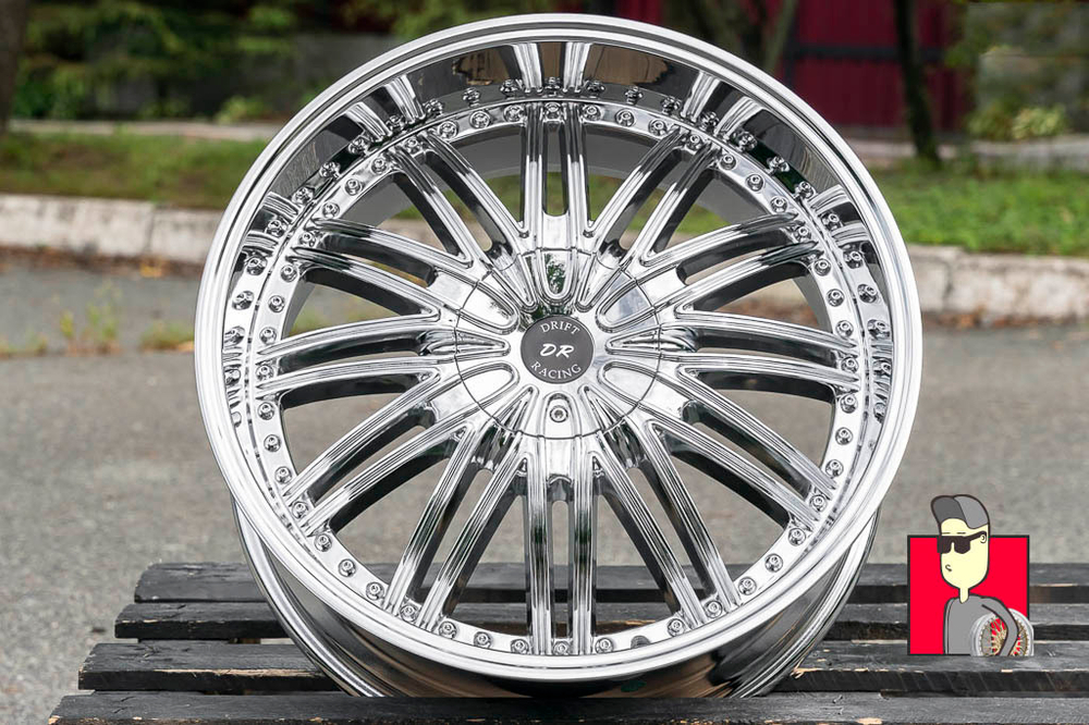 Комплект дисков D-Racing 20x8.5 et35 5x108/5x114.3