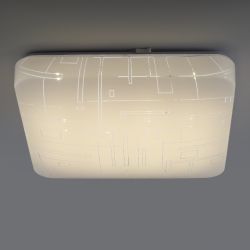 Светильник потолочный светодиодный ЭРА Классик без ДУ SPB-6-24 Nancy S 24Вт 4000K квадратный