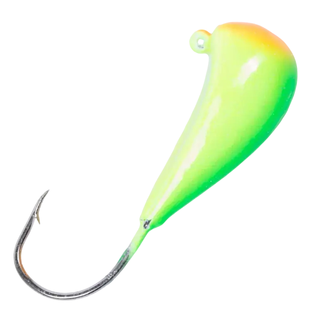 Блесна-мормышка ЖОР "Фунтик" джиг Gф (светонакопительная), 27мм, 10гр (10шт/уп)