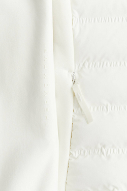 H&M Утепленная гибридная куртка ThermoMove, цвет слоновой кости