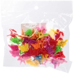 Заколка-краб для волос детские в пакете 50шт «Collection Boom - Бабочки», цвет микс, 1см