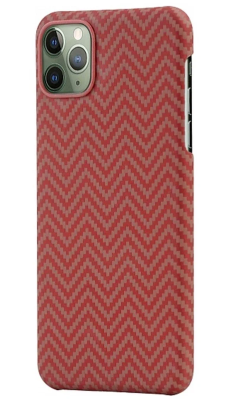 Кевларовый Чехол Pitaka Для Apple IPhone 11 Pro Max, Красно-Оранжевый KI1107M