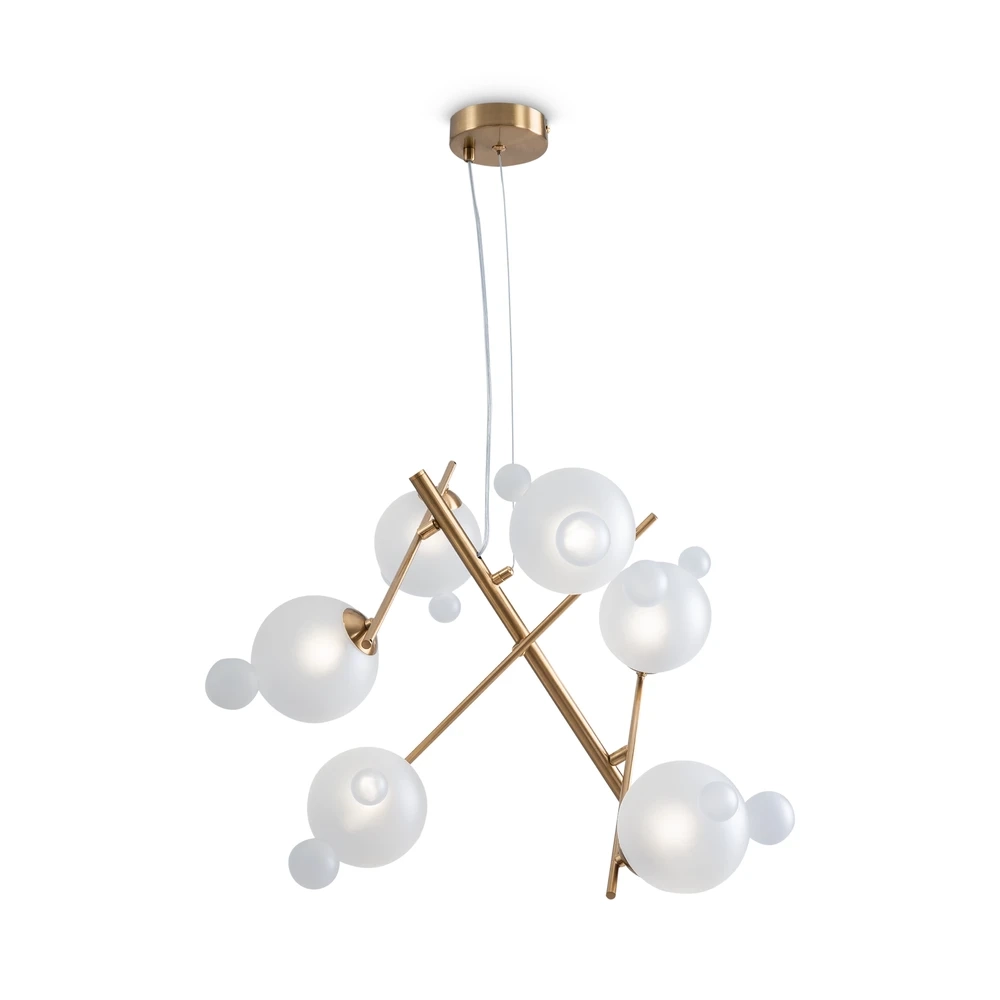 Подвесная люстра Freya FLATY FR5374PL-06BS