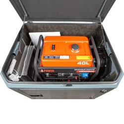 A-iPower A9000EAX бензиновый генератор в кожухе 1200 RAL 7031 с блоком АВР 400В/25А (8 pin) New УТ-11182384/29109