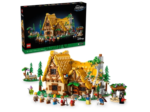 Конструктор LEGO Disney 43242 Домик Белоснежки и семи гномов